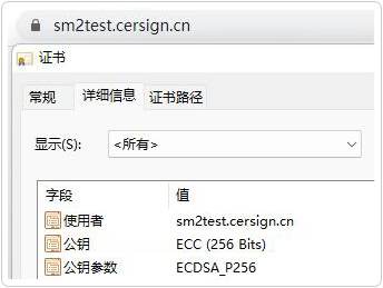 不支持国密算法的浏览器